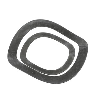 日本波形垫圈弹性轴承用垫片波浪形垫圈304不锈钢三波峰弹簧垫片