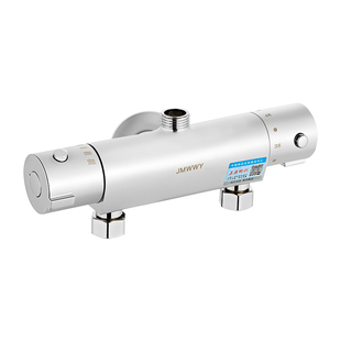 恒温阀明装太阳能智能控温冷热混水阀热水器自动调温器淋浴水龙头