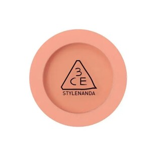 带防伪3CE三熹玉单色腮红monopink/nude peach橘色哑光蜜桃修容女