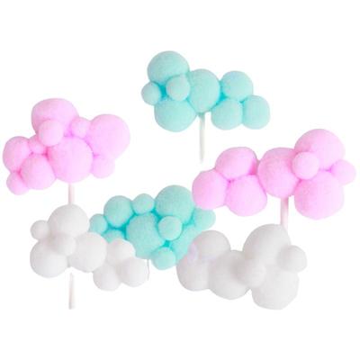 云朵毛球立体网红星星白云插件