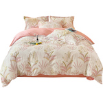 全棉加厚四件套100%纯棉磨毛被套被罩床单床笠款春秋冬季床上用品