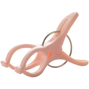 茶花中号防风夹衣服晾衣夹塑料晒袜子夹子防滑夹被夹晒衣夹晾衣架