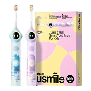 笑容加usmile儿童电动牙刷充电声波3-6-12岁宝宝小圆屏Q20/Q10/Q4