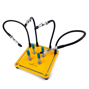 轨道式可移动万向焊台夹具焊接维修流水线检测织补雕刻手机维修