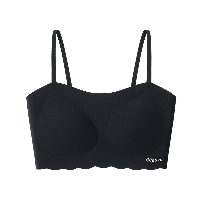 likeuu细肩带少女内衣初高中生三阶段女大童青春发育期文胸背心