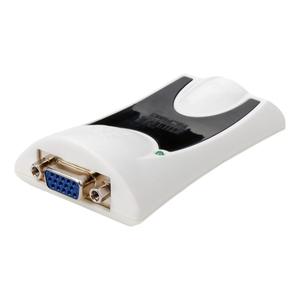 睿因外置显卡台式电脑分屏转换usb转vga显示投影仪高清炒股扩展器