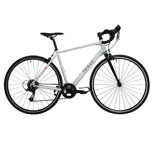迪卡侬WomanEasy 女士公路自行车双刹制动变速骑行弯把单车OVB1