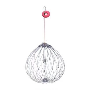 新款钓螃蟹笼子龙虾笼河蟹套海蟹圈鱼笼全自动开合笼捕蟹神器海用