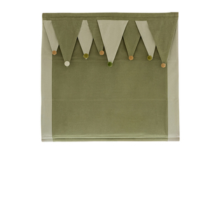 柯桥定制书房饭厅小窗罗马帘小红书升降窗帘人字纹雪尼尔飘窗布帘