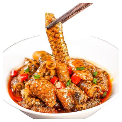 益旺QQ凉拌红油鱼皮卷凉菜下酒菜