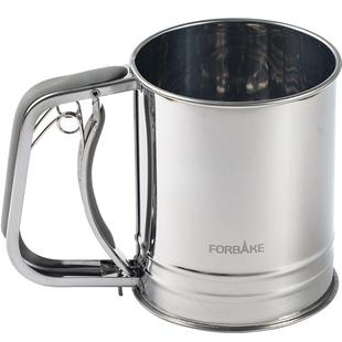 法焙客粉筛手持半自动面粉筛家用过滤网筛子筛网烘焙工具撒粉神器