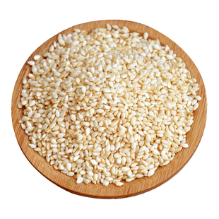 商用炒熟白芝麻仁新鲜脱皮芝麻开袋即食大包装五斤一斤批量实惠装