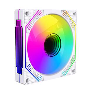 棱镜5Pro12CM电脑机箱风扇静音5V3针ARGB神光同步PWM温控散热风扇