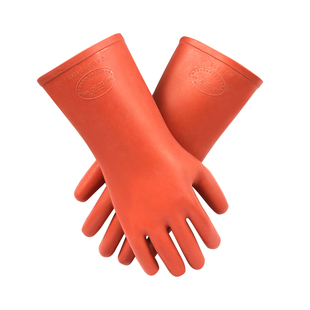 征安绝缘手套12KV橡胶电工作业配电维修操作加厚耐磨工业防护