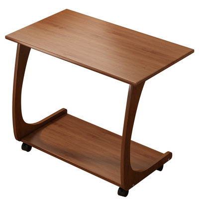 楠竹边几角几独特C造型小桌子