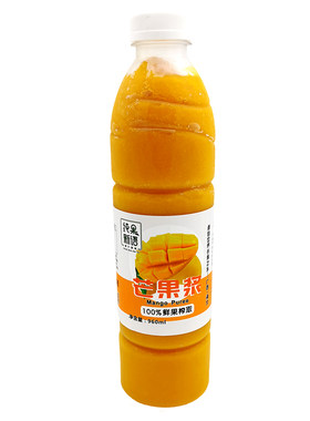纯果新语芒果百香果凤梨原汁原浆