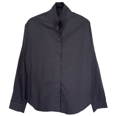 立领衬衫女高级感轻奢减龄洋气