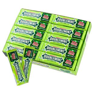 绿箭口香糖5片20条100片*盒装清凉薄荷味清新口气糖果零食