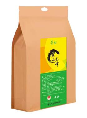 奇松黄山毛峰2026新茶500g袋装安徽原产高山绿茶实惠一斤装口粮茶