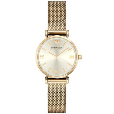 阿玛尼手表女轻奢ins风石英