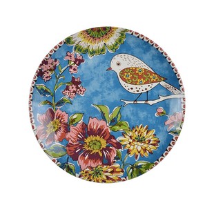 埃兰迪尔北欧乡村风格釉下彩陶瓷餐具西餐盘家用菜盘早餐点心盘子