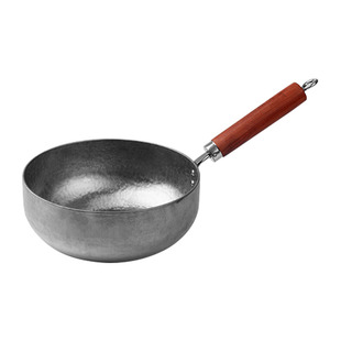 老聂家纯钛奶锅手工锻打无涂层婴儿宝宝辅食锅不粘锅家用一人食锅