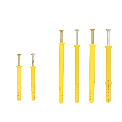 蓬发小黄鱼塑料自攻螺丝钉膨胀