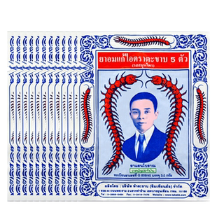 G绿标泰国蜈蚣丸止咳化痰润肺润喉感冒咳嗽药泰版绿标12包