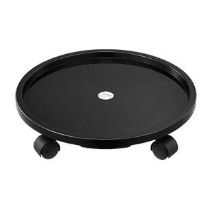 美能迪桶装水托盘大桶水可移动万向轮子花盘纯净水桶拖底座滑滚轮