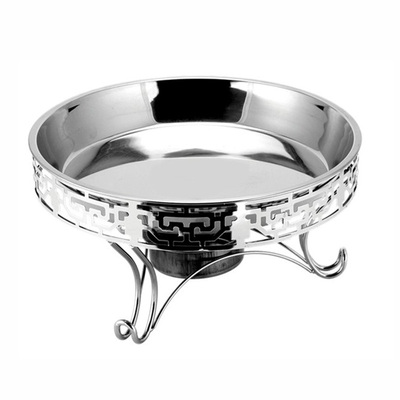 不锈钢剁椒鱼头锅圆形中式烤鱼