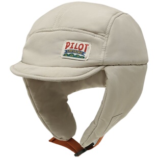 云朵工厂恐龙飞行员短檐护耳帽秋冬户外骑行防风保暖加绒帽子情侣