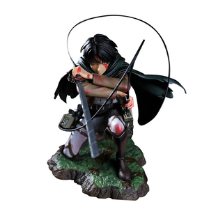 进击的巨人手办利威尔阿克曼艾伦摆件血战兵长可动模型生日礼物