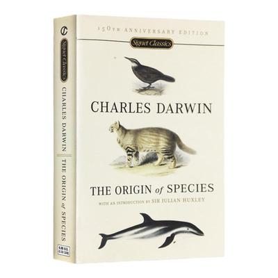 物种起源 达尔文进化论 英文原版 The Origin of Species 生物进化论 物种演化 自然科学 全英文版正版完整无删减原著进口英语书籍