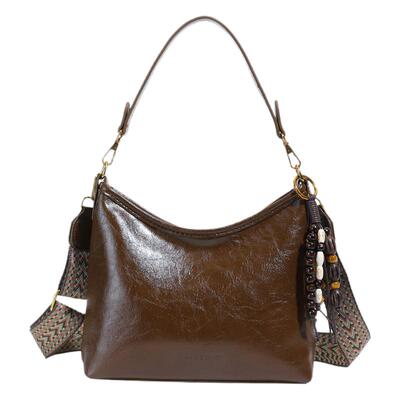 2026年货狂欢季Hobo包女大容量通勤单肩包复古百搭斜挎包小众设计