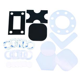 硅胶垫片橡胶平垫减震防滑耐高温氟胶四氟垫片异型定制加工密封圈