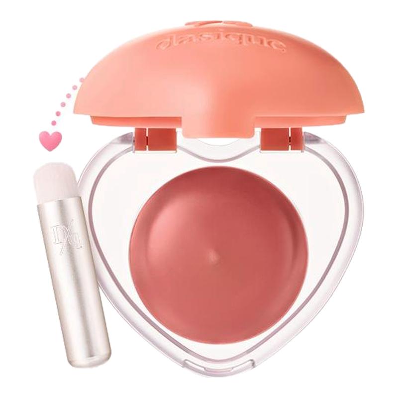 【官方正品】韩国DASIQUE/代曦可爱心多用膏唇颊两用唇泥腮红自然