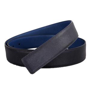 3.4双面不带头皮带男士真皮菲拉家无头无扣打孔带身品牌替换腰带