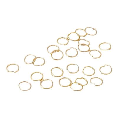 14k保色金开口小圆圈diy饰品外径