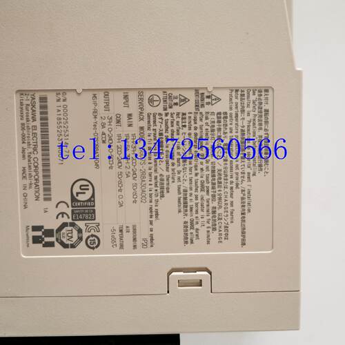 议价安川伺服驱动器SGD7S-5R5A00A002原装现货质保一年现货秒发议