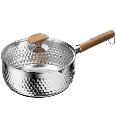 【胖东來严选】真正316L雪平锅