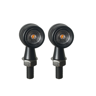 摩托车改装复古配件哈雷883杜卡迪改装子弹头LED迷你转向灯方向灯