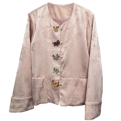 国风短款外套女新中式