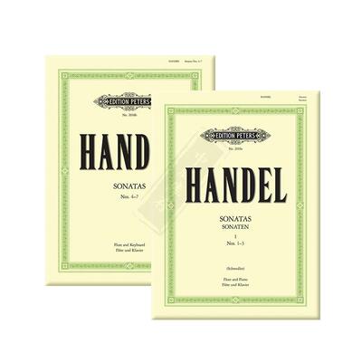 亨德尔长笛奏鸣曲集附钢伴Handel