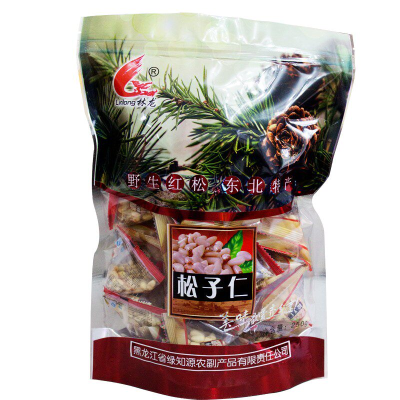野生松仁颗粒新货原味三角