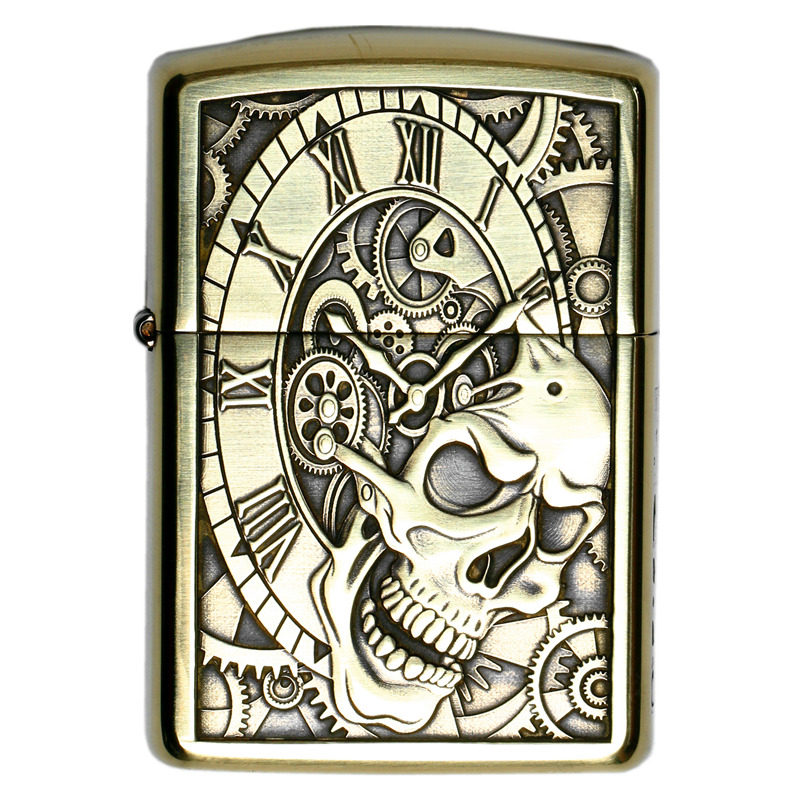 正品zippo芝宝防风168雕刻打火机