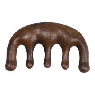 馨帮帮杂货铺 檀木梳子头部按摩梳头皮面部全身疏通经络按摩木梳