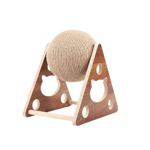 猫玩具耐磨猫抓球猫咪猫爪板立式剑麻球猫抓板猫爬架一体宠物用品