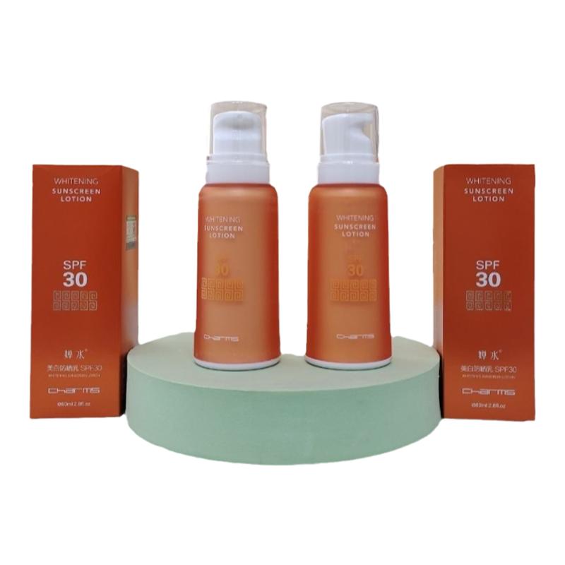 婵水防晒乳SPF30隔离紫外线补水