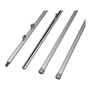 铝合金画轴展会橱窗商场吊旗杆超市悬挂卷轴吊挂夹广告海报画挂轴