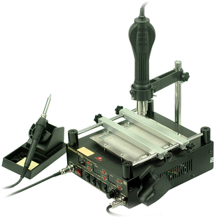 BGA返修台热风枪电烙铁三合一预热台电路板加热平台焊接拆焊台863